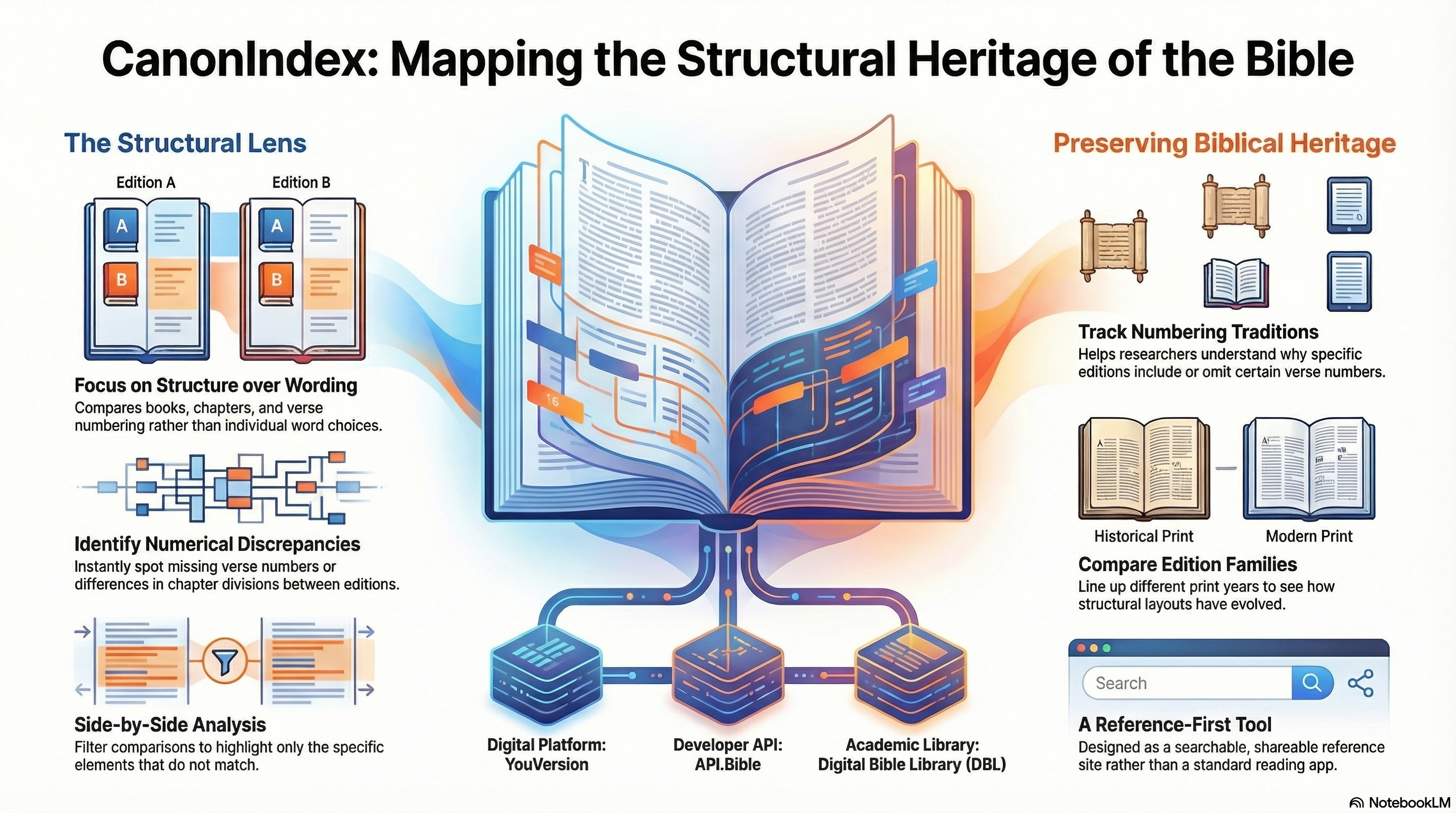 CanonIndex comparison view screenshot.